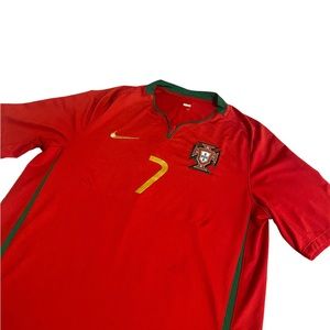 [SOLD] Portugal Euro 2008/09 Home Kit - Cristiano Ronaldo #7